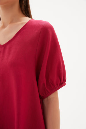 Tirelli women’s ribbed knit pullover relaxed fit