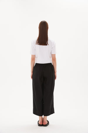 Tirelli blouse modern tailored chic feminine neutral look