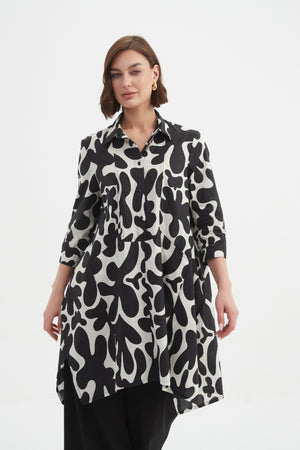 Tirelli blouse collared structured cut
