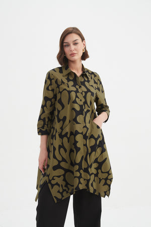 Tirelli longline blazer tailored women’s outerwear