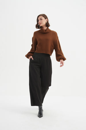 BALLOON SLEEVE KNIT