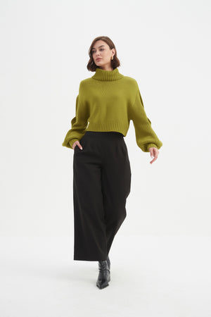 Tirelli women’s cropped blazer modern workwear