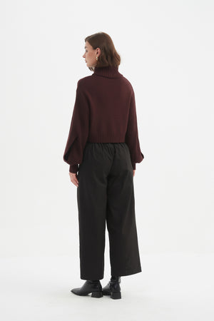 BALLOON SLEEVE KNIT