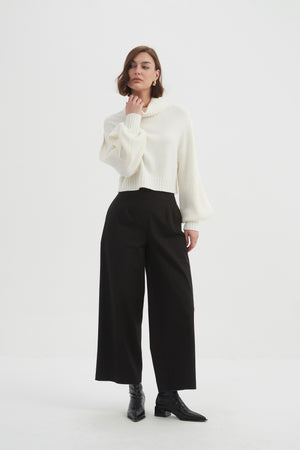 BALLOON SLEEVE KNIT