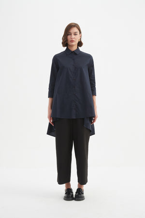 Tirelli blouse round neckline chic women’s fashion
