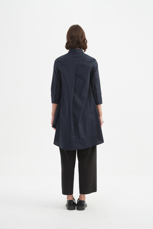 Tirelli blouse soft tailored modern chic feminine look