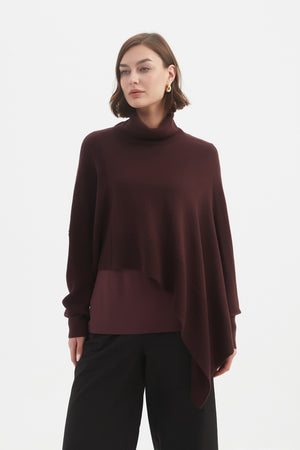 ASYMMETRIC CROP KNIT