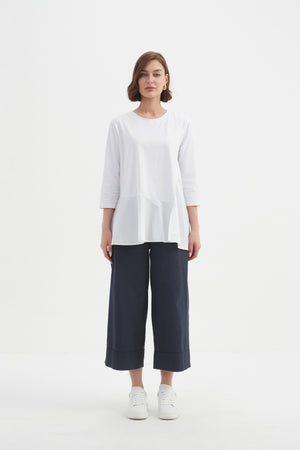 Tirelli women’s coat with belt minimalist cut