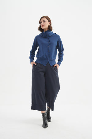 Tirelli tailored coat minimalist cut