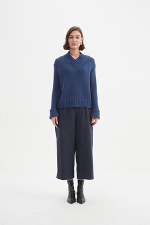 Tirelli longline cardigan – open knit outerwear