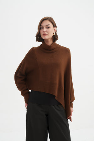 ASYMMETRIC CROP KNIT