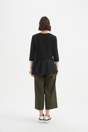 Tirelli women’s tailored coat belted waist