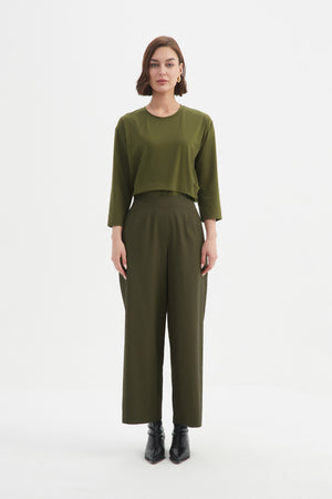 Tirelli women’s cropped blazer versatile autumn styling
