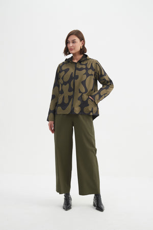 Tirelli women’s wool blend coat minimalist seasonal styling