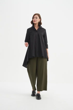 Tirelli blouse tailored chic feminine everyday top