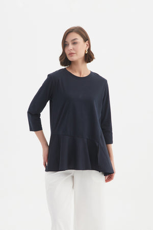 Tirelli women’s longline coat belted fit