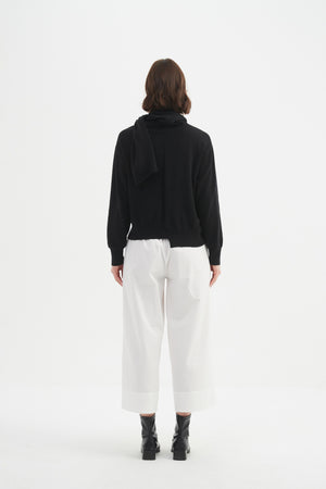Tirelli blouse chic modern casual everyday women’s neutral