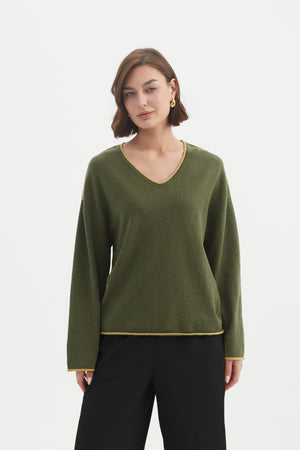 Tirelli knit top round neckline soft fit