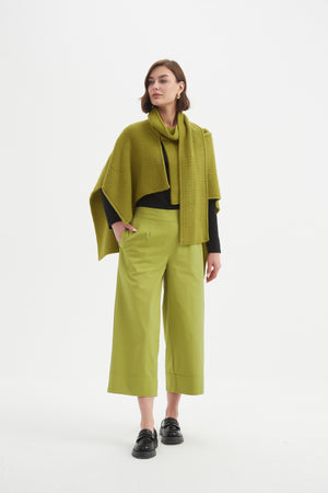 Tirelli women’s longline coat contemporary layered styling