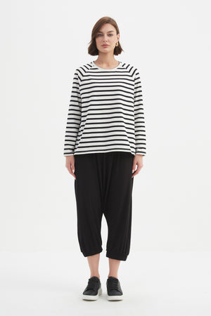 Tirelli knit blouse lightweight chic women’s casual look