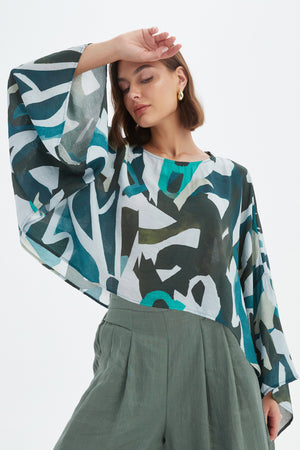 PRINT OVERSIZED LAYER TOP