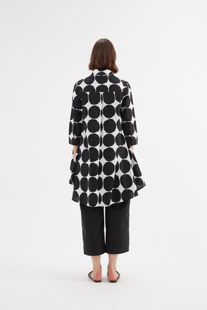 Tirelli women’s longline coat chic autumn fit