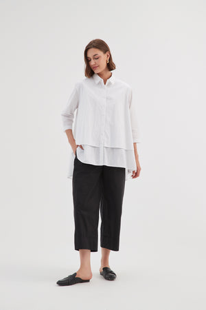 TIERED FRONT SHIRT