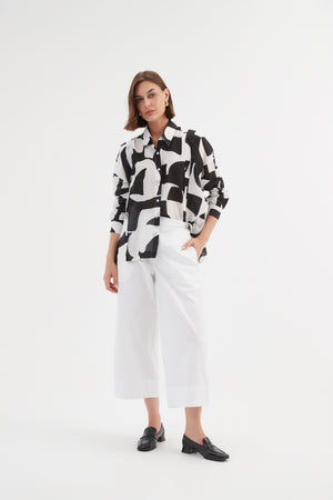 BOXY PLEAT SHIRT