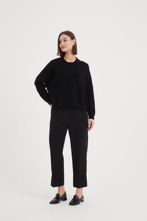TEXTURED SPOT KNIT