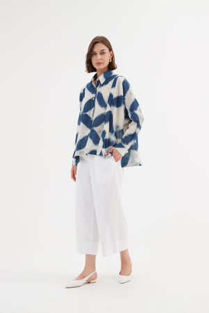 BOXY PLEAT SHIRT