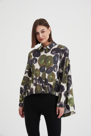 Tirelli women’s longline coat wool blend