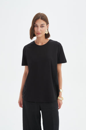 RAGLAN BACK COMBI TEE