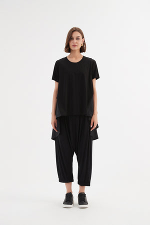 Tirelli blouse tailored chic feminine soft neutral wear