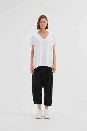 V NECK SWING TEE