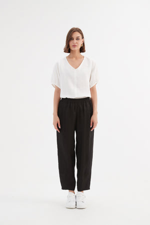 Tirelli knit blouse women’s modern chic casual top