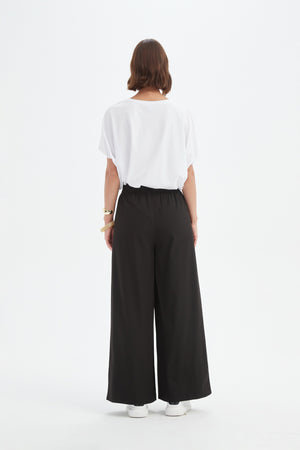 DEEP CUFF PALAZZO PANT