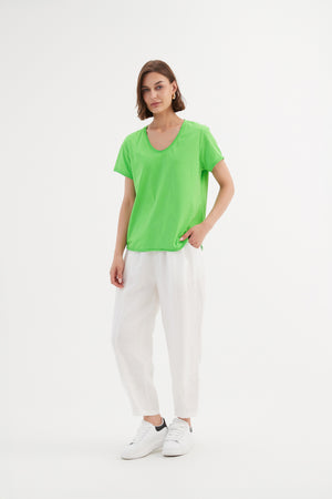 RAW EDGE TEE