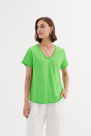 RAW EDGE TEE