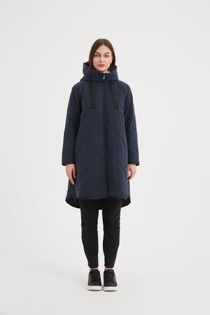 ZIP HEM WINTER COAT