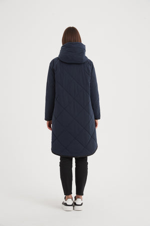 ZIP HEM WINTER COAT