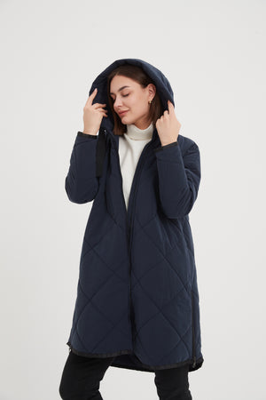 ZIP HEM WINTER COAT
