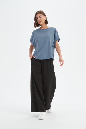 BUBBLE SLEEVE TEE