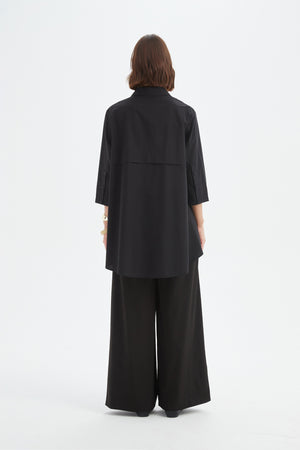 Tirelli women’s longline coat casual autumn look