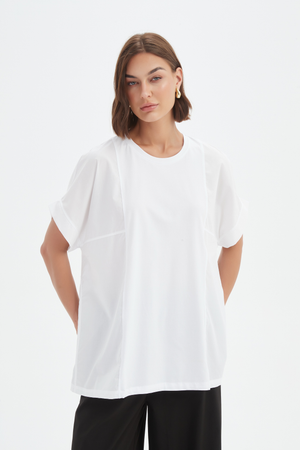 BOXY PANEL COMBI TEE