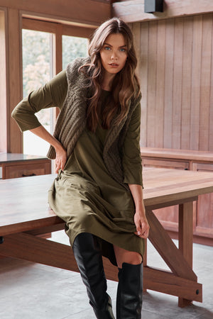 Tirelli women’s cropped coat minimalist autumn layering