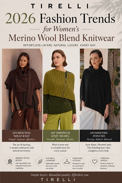 2026 Fashion Trends for Women's Merino Wool Blend Knits