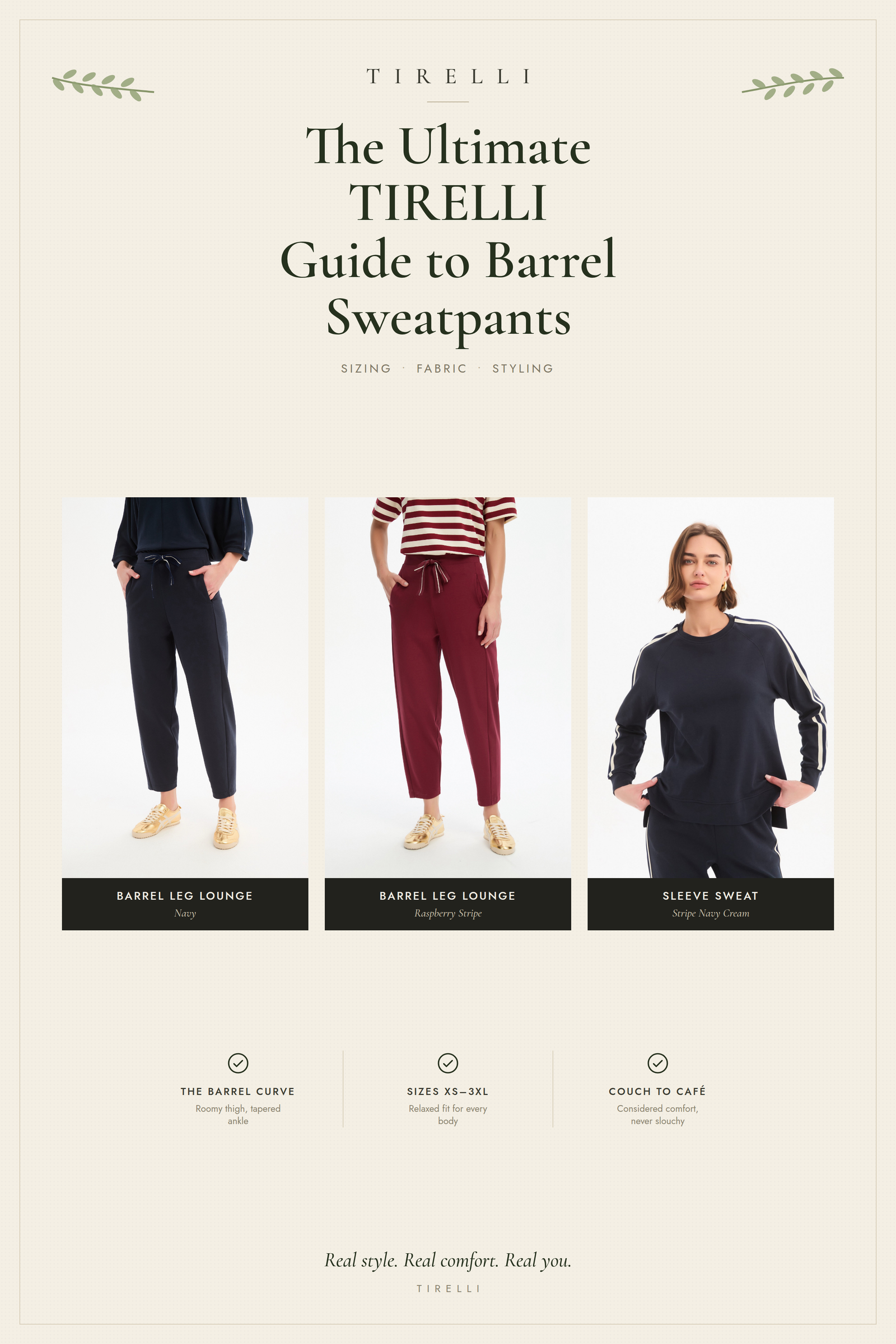 Barrel Sweatpants: Sizing, Fabric and Styling Guide