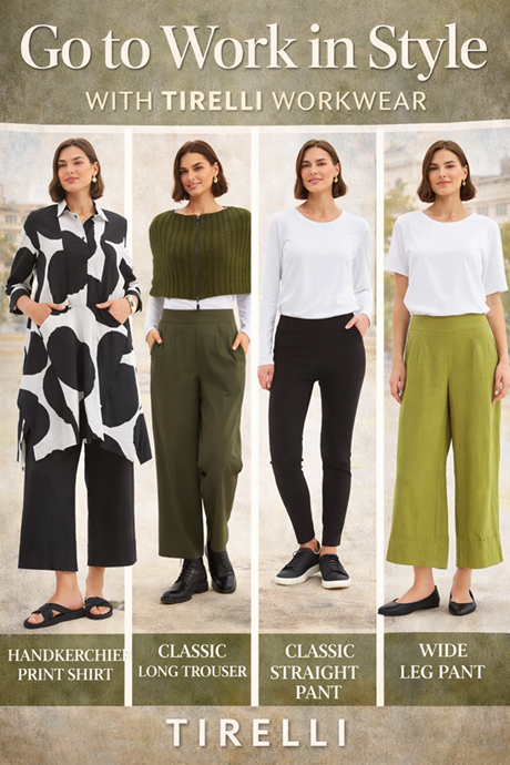 Go to Work in Style with TIRELLI Workwear