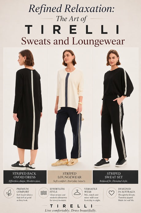 Refined Relaxation - The Art of TIRELLI Sweats and Loungewear
