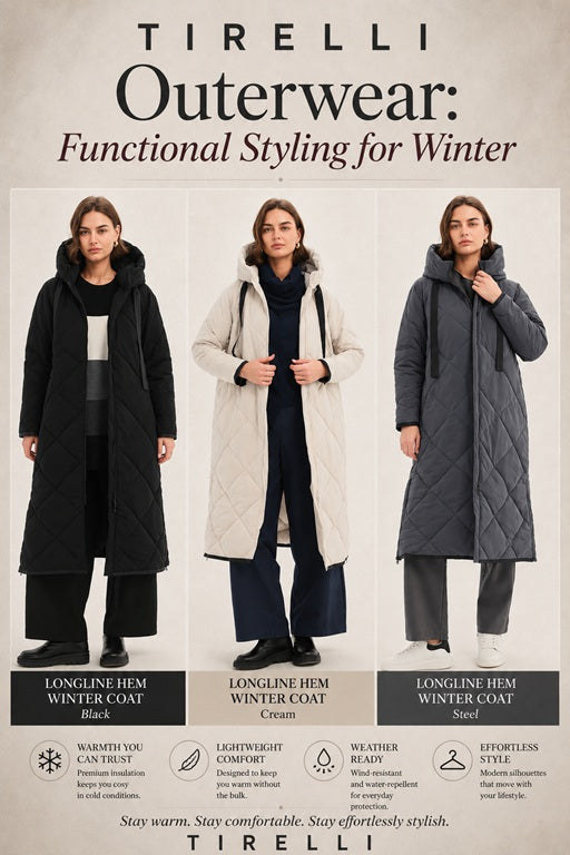TIRELLI Outerwear: Functional Styling for Winter